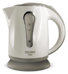 BRUNO βραστήρας νερού BRN-0141, 1L, 1100W, λευκό-γκρι