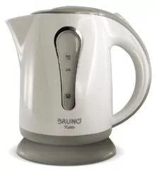 BRUNO βραστήρας νερού BRN-0141, 1L, 1100W, λευκό-γκρι