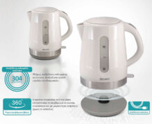 BRUNO βραστήρας νερού BRN-0142, 1.7L, 2200W, λευκό-γκρι 13 BRUNO βραστήρας νερού BRN-0142, 1.7L, 2200W, λευκό-γκρι 5