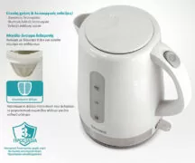 BRUNO βραστήρας νερού BRN-0142, 1.7L, 2200W, λευκό-γκρι 14 BRUNO βραστήρας νερού BRN-0142, 1.7L, 2200W, λευκό-γκρι 6