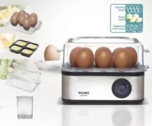 BRUNO βραστήρας αυγών 8 θέσεων BRN-0156, 500W, ανοξείδωτος 4