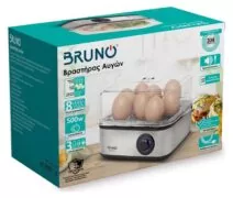 BRUNO βραστήρας αυγών 8 θέσεων BRN-0156, 500W, ανοξείδωτος 5