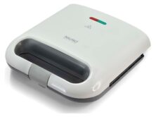 BRUNO τοστιέρα BRN-0164, 2 θέσεων, 800W, αντικολλητικές πλάκες, λευκή