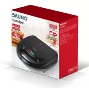 BRUNO τοστιέρα BRN-0167, 2 θέσεων, 800W, αντικολλητικές πλάκες, μαύρη 6