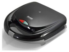 BRUNO τοστιέρα BRN-0167, 2 θέσεων, 800W, αντικολλητικές πλάκες, μαύρη