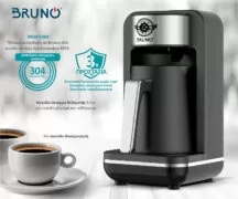 BRUNO αυτόματη καφετιέρα Ελληνικού καφέ BRN-0168, 400W, 260ml, μαύρη 4