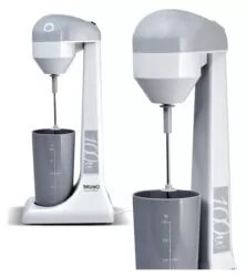 BRUNO φραπεδιέρα επιτραπέζια BRN-0182 100W με δοχείο 450ml, λευκή-γκρι