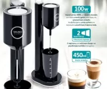 BRUNO φραπεδιέρα επιτραπέζια BRN-0183 100W με δοχείο 450ml, μαύρη 3