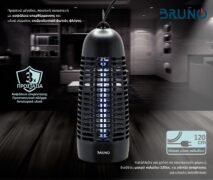 BRUNO ηλεκτρική εντομοπαγίδα BRN-0185 με UV λυχνία, 6W, μαύρη 8 BRUNO ηλεκτρική εντομοπαγίδα BRN-0185 με UV λυχνία, 6W, μαύρη 3