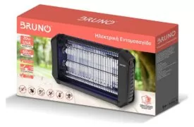 BRUNO ηλεκτρική εντομοπαγίδα BRN-0186 με UV λυχνία, 20W, μαύρη 4