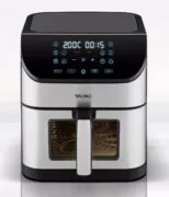 BRUNO φριτέζα αέρος BRN-0194, 8lt, 1800W, inox/μαύρη 1