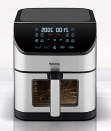 BRUNO φριτέζα αέρος BRN-0194, 8lt, 1800W, inox/μαύρη