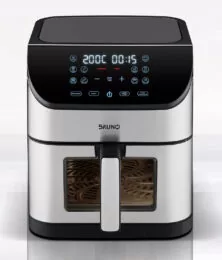 BRUNO φριτέζα αέρος BRN-0194, 8lt, 1800W, inox/μαύρη