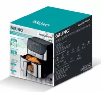 BRUNO φριτέζα αέρος BRN-0194, 8lt, 1800W, inox/μαύρη 8