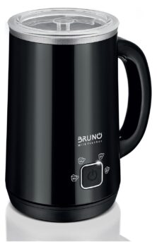 BRUNO συσκευή 4 σε 1 για ζεστό-κρύο αφρόγαλα BRN-0204, 280ml, 500W, ILAG επίστρωση, OTTER controler, μαύρη