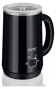 BRUNO συσκευή 4 σε 1 για ζεστό-κρύο αφρόγαλα BRN-0204, 280ml, 500W, ILAG επίστρωση, OTTER controler, μαύρη