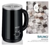 BRUNO συσκευή 4 σε 1 για ζεστό-κρύο αφρόγαλα BRN-0204, 280ml, 500W, ILAG επίστρωση, OTTER controler, μαύρη 6