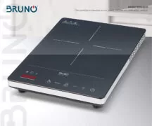 BRUNO επιτραπέζια επαγωγική εστία BRN-0205, μονή, 2000W, κουμπιά αφής, μαύρη 7