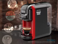 BRUNO καφετιέρα espresso 3 σε 1 BRN-0214, Hot & Cold, 1450W, 19 bar, μαύρη 2