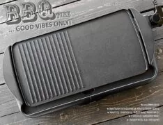 BRUNO ηλεκτρική ψησταριά BRN-0215, 2000W, 48x26εκ, με ρυθμιζόμενο θερμοστάτη 5