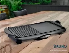 BRUNO ηλεκτρική ψησταριά BRN-0215, 2000W, 48x26εκ, με ρυθμιζόμενο θερμοστάτη 6