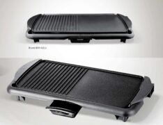 BRUNO ηλεκτρική ψησταριά BRN-0215, 2000W, 48x26εκ, με ρυθμιζόμενο θερμοστάτη 7