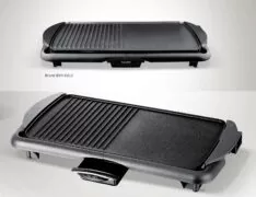 BRUNO ηλεκτρική ψησταριά BRN-0215, 2000W, 48x26εκ, με ρυθμιζόμενο θερμοστάτη 7