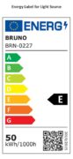BRUNO ανεμιστήρας οροφής με LED φως BRN-0227, AC 82W, 42", Φ107x47εκ, λευκός 8