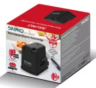 BRUNO επαναφορτιζόμενο ακονιστήρι BRN-0240 με επίστρωση από διαμάντι & διπλή πέτρα ακονίσματος 6