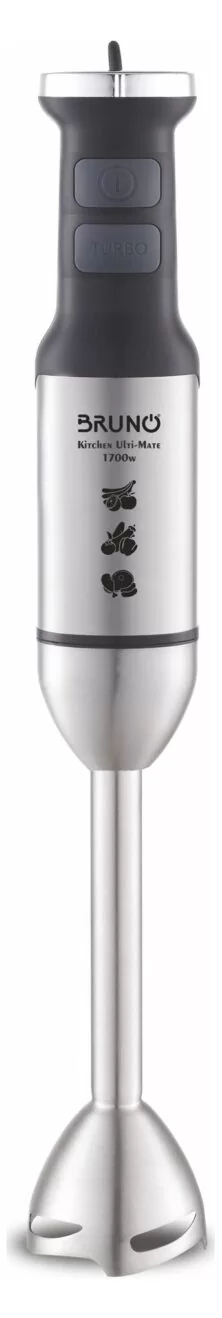 BRUNO ραβδομπλέντερ BRN-0249, 1700W, ρυθμιζόμενη ταχύτητα, 4 λεπίδες, inox-μαύρο