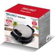 BRUNO βαφλιέρα BRN-0253, 1000W, στρόγγυλη 19εκ, βαθιά, inox-μαύρη 13 BRUNO βαφλιέρα BRN-0253, 1000W, στρόγγυλη 19εκ, βαθιά, inox-μαύρη 6