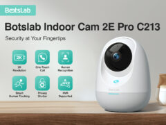 BOTSLAB smart κάμερα C213, 3MP/2K, WiFi & LAN, 360° PTZ, SD 2