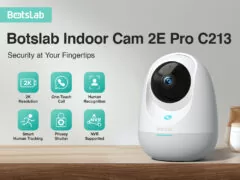 BOTSLAB smart κάμερα C213, 3MP/2K, WiFi & LAN, 360° PTZ, SD 16 BOTSLAB smart κάμερα C213, 3MP/2K, WiFi & LAN, 360° PTZ, SD 2