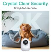 BOTSLAB smart κάμερα C213, 3MP/2K, WiFi & LAN, 360° PTZ, SD 6