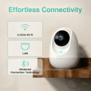 BOTSLAB smart κάμερα C213, 3MP/2K, WiFi & LAN, 360° PTZ, SD 9