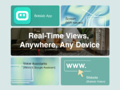 BOTSLAB smart κάμερα C213, 3MP/2K, WiFi & LAN, 360° PTZ, SD 12