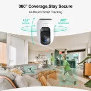 BOTSLAB smart κάμερα C221, 5MP/3K, WiFi, 360° PTZ, SD 10