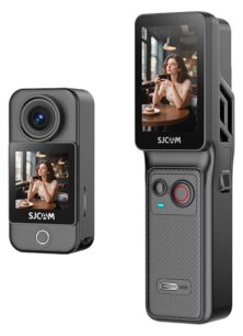 SJCAM action camera C400 με ασύρματο χειριστήριο, 16MP/4K, WiFi, αδιάβροχη θήκη, μαύρη