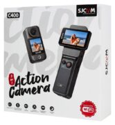 SJCAM action camera C400 με ασύρματο χειριστήριο, 16MP/4K, WiFi, αδιάβροχη θήκη, μαύρη 9