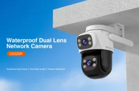VSTARCAM smart κάμερα C622DR, dual lens, 2MP, WiFi, SD, PTZ, IP66 2