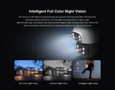 VSTARCAM smart κάμερα C622DR, dual lens, 2MP, WiFi, SD, PTZ, IP66 9