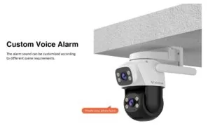 VSTARCAM smart κάμερα C622DR, dual lens, 2MP, WiFi, SD, PTZ, IP66 14