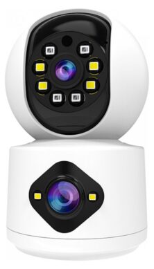 VSTARCAM smart κάμερα C992DR, 3MP, dual lens, WiFi, PTZ, SD