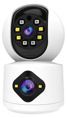 VSTARCAM smart κάμερα C992DR, 3MP, dual lens, WiFi, PTZ, SD