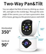 VSTARCAM smart κάμερα C992DR, 3MP, dual lens, WiFi, PTZ, SD 5