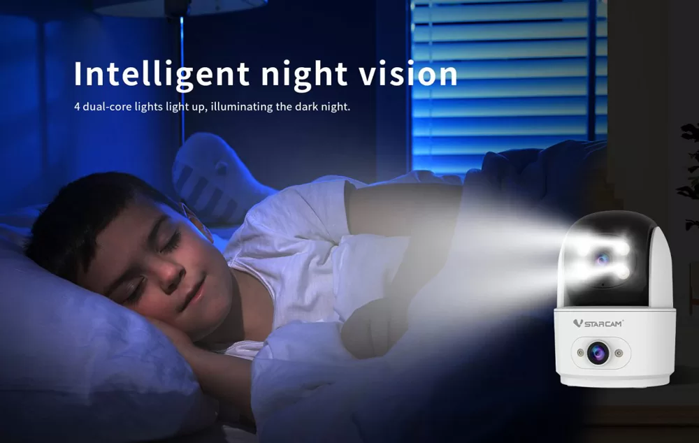 VSTARCAM smart κάμερα C996DR, 2MP, dual lens, WiFi, PTZ, SD 9 VSTARCAM smart κάμερα C996DR, 2MP, dual lens, WiFi, PTZ, SD - Image 7