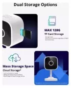 SONOFF smart κάμερα CAM-S2, 2MP, WiFi, SD 3
