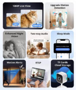SONOFF smart κάμερα CAM-S2, 2MP, WiFi, SD 5