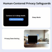 SONOFF smart κάμερα CAM-S2, 2MP, WiFi, SD 8