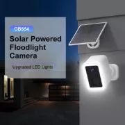 VSTARCAM smart ηλιακή κάμερα CB554 με φωτισμό, 3MP, WiFi, SD, 5200mAh, IP66 2